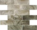MSI AMZ-MD-00325-SAM Opalina Beige Glass Subway Tile Sample