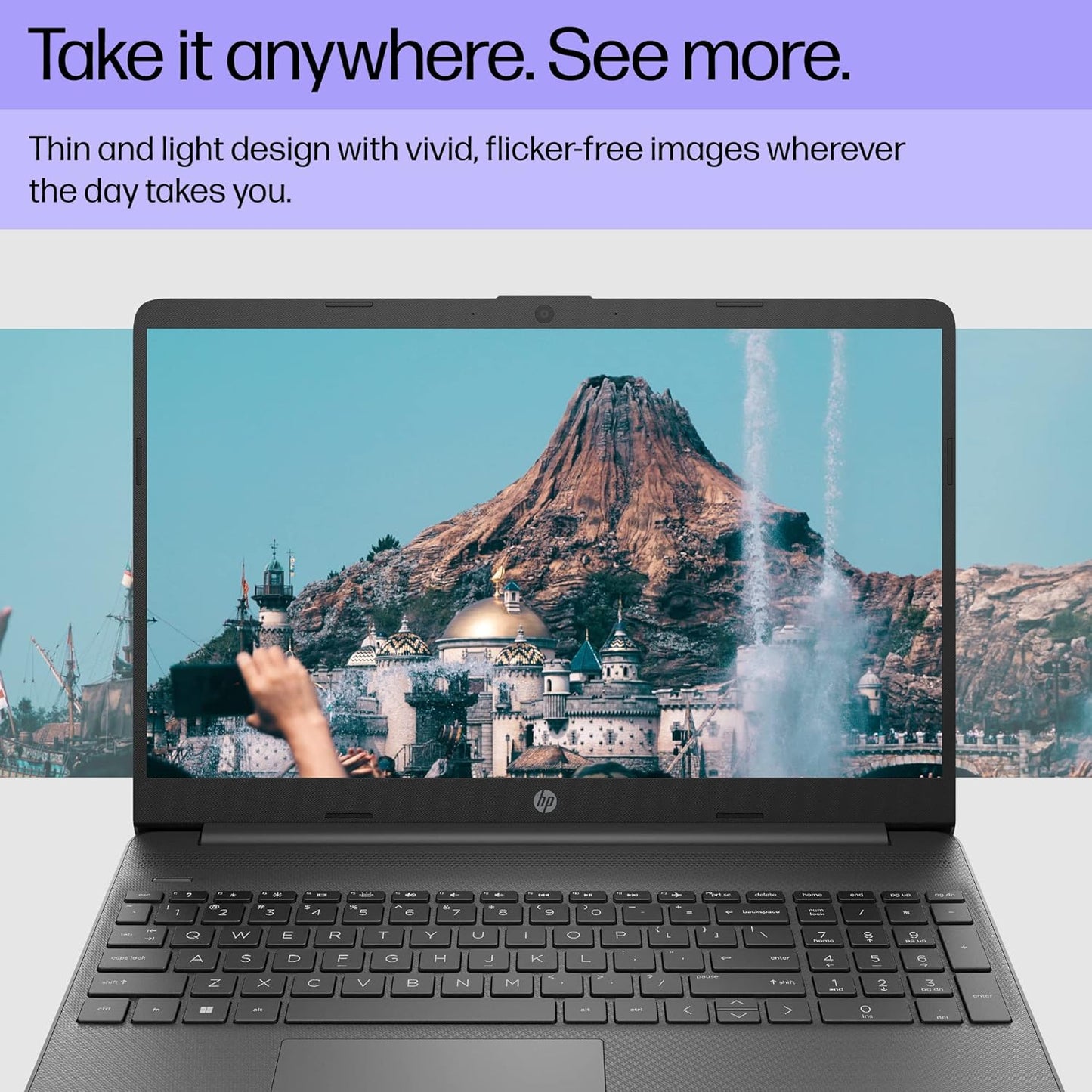 HP i3 15-dy5599nr 15" FHD 128GB SSD Windows 11 Laptop