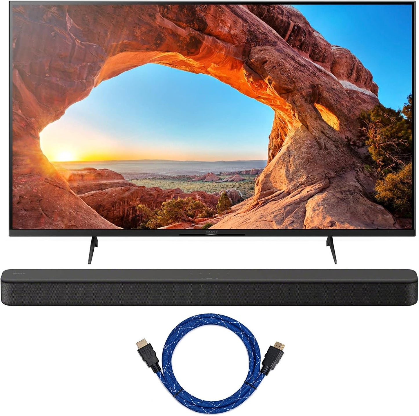 Sony KD43X85J 43" 4K UHD Smart TV Soundbar Bundle
