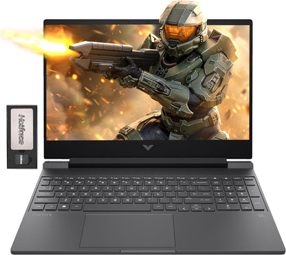 HP Victus 15 AMD RTX 2050 Gaming Laptop Bundle