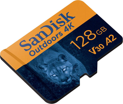 SanDisk SDSQXAA-128G-GN6VT 128GB Outdoors 4K microSD