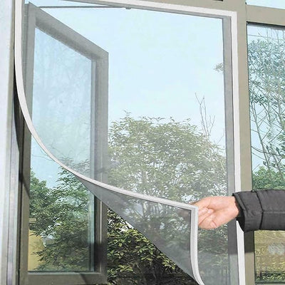 Lupo Window Insect Screen Mesh Adjustable Mosquito Net 1.3m x 1.5m