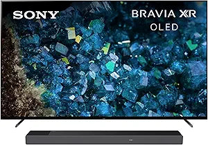 Sony A80L 77 Inch BRAVIA OLED Google TV Soundbar — main product image