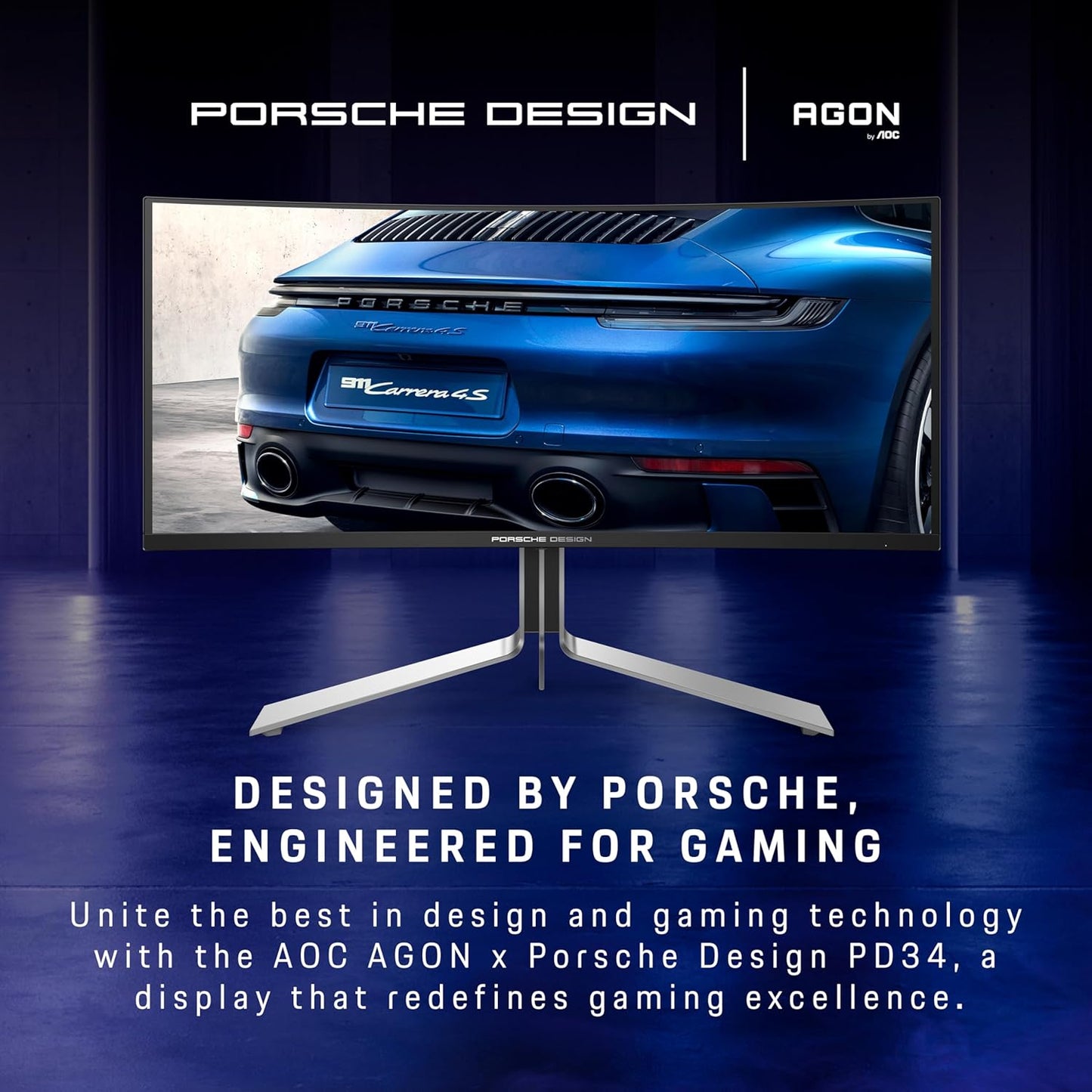 AOC PD34 Agon PRO Porsche Design 240Hz Monitor