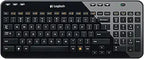 Logitech K360 Wireless Keyboard - Compact, Black (Renewed)
