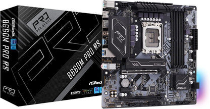 ASRock B660M PRO RS MicroATX Motherboard - Intel LGA1700