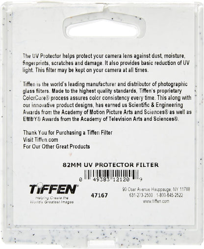 Tiffen 82UVP 82mm UV Protection Filter