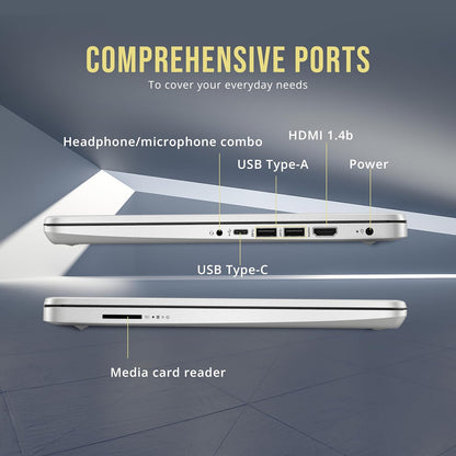 HP Stream N4120 14-inch Laptop - 16GB RAM, 256GB Storage, Office 365