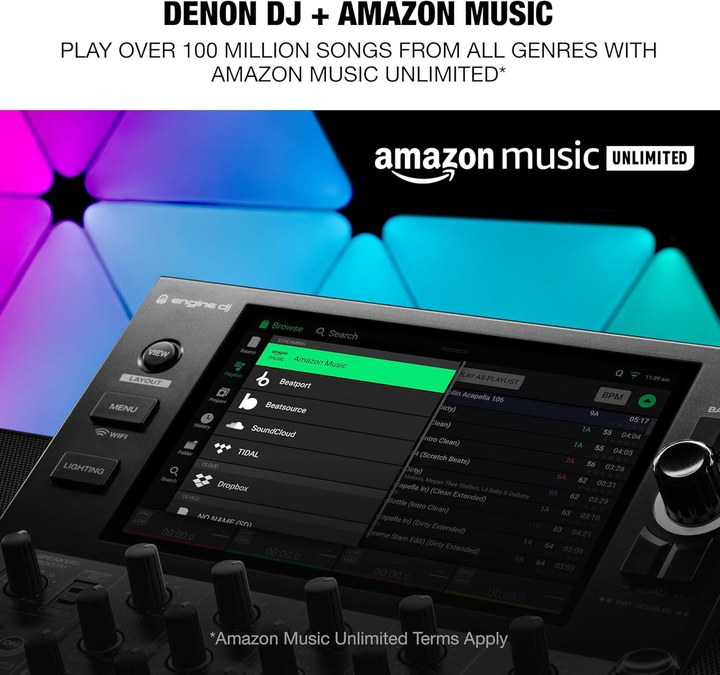 Denon DJ SCLIVE4 Standalone DJ Controller