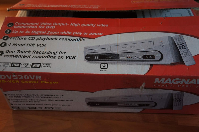 Magnavox MDV530VR DVD VCR Combo Player Recorder — main product image