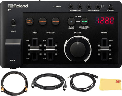 Roland AUS-E-4-COMBO-STD AIRA Compact E-4 Voice Tweaker Bundle