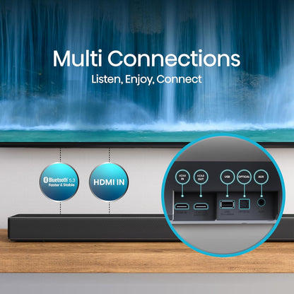 Hisense AX3125H 3.1.2Ch Dolby Atmos Sound Bar w/ Wireless Subwoofer
