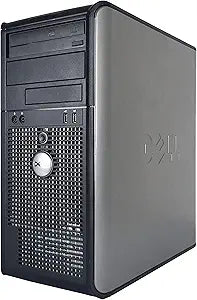 Dell OPTIPLEX GX780 TOWER: Core 2 Duo Desktop (Renewed)