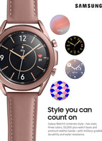Samsung Galaxy Watch 3 (41mm, Mystic Bronze, Renewed)