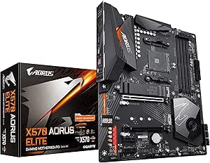 Gigabyte X570 AORUS Elite Ryzen ATX Motherboard — main product image