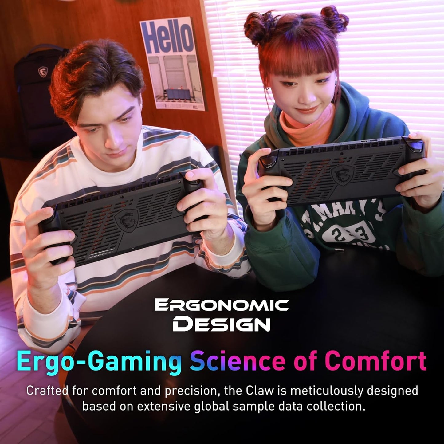 MSI CLAWA1051 Claw PC Gaming Handheld Console