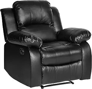 Lexicon S189700BLK-1 Baluze Black Recliner Chair