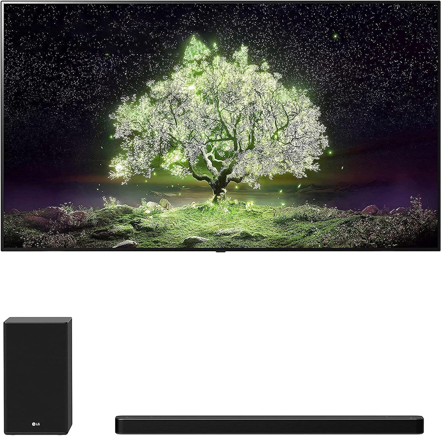 LG OLED77A1PUA 77" 4K OLED TV & Soundbar (Used)