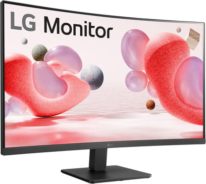 LG 32MR50C-B 32-Inch FHD 100Hz Curved Monitor with AMD FreeSync