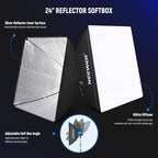 Neewer NK102 Photography Lighting Kit with Backdrops