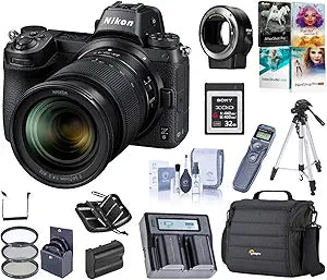 Nikon Z6 24-70mm Mirrorless Camera FTZ Bundle