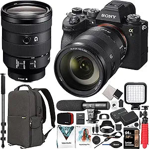 Sony E40SNILCE1BODYX1 Alpha 1 Mirrorless Camera Bundle 24-105mm Lens