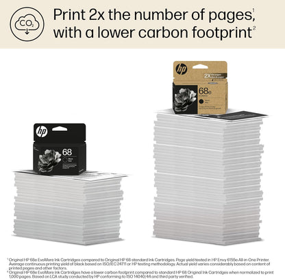 HP 7FP22TN 68e EvoMore Black Ink Cartridge