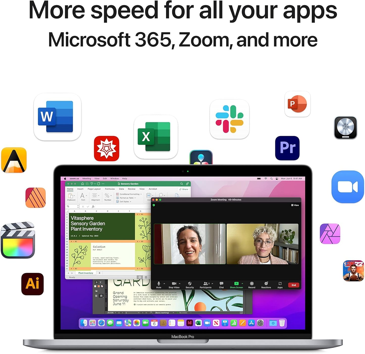 Apple MacBook Pro M2 13-inch 16GB 256GB (2022) - Renewed