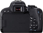 Canon EOS 800D Rebel T7i Kit - 18-55mm Lens Bundle (Renewed)