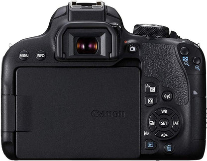 Canon EOS 800D Rebel T7i Kit - 18-55mm Lens Bundle (Renewed)