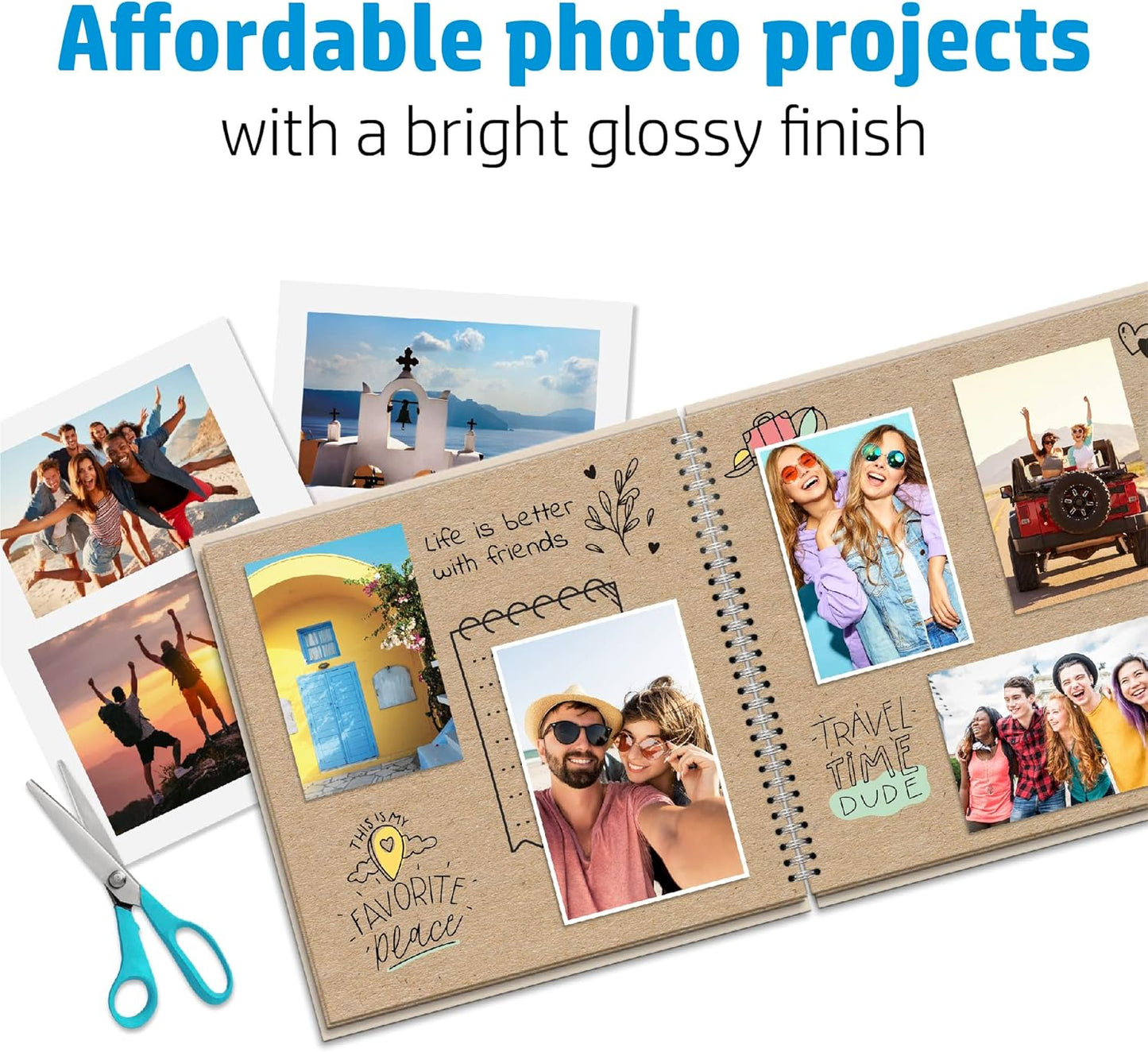 HP CR759A Everyday Glossy Photo Paper - 4x6 100 Sheets