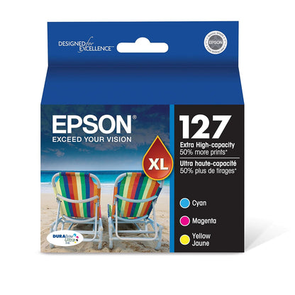 Epson T127520 DURABrite Ultra Ink Color Combo Pack Cyan
