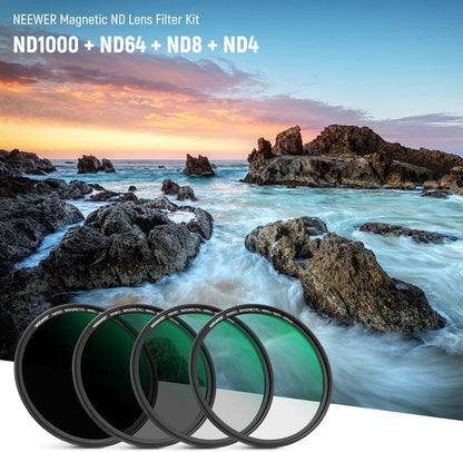 Neewer 49 mm Magnetic ND Filter Set