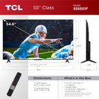 TCL 55S551F 55-Inch 4K UHD LED Fire TV