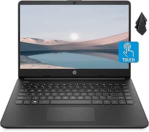 HP 50 Pavilion 14-inch Touch Laptop AMD 8GB 192GB SSD W10 — main product image