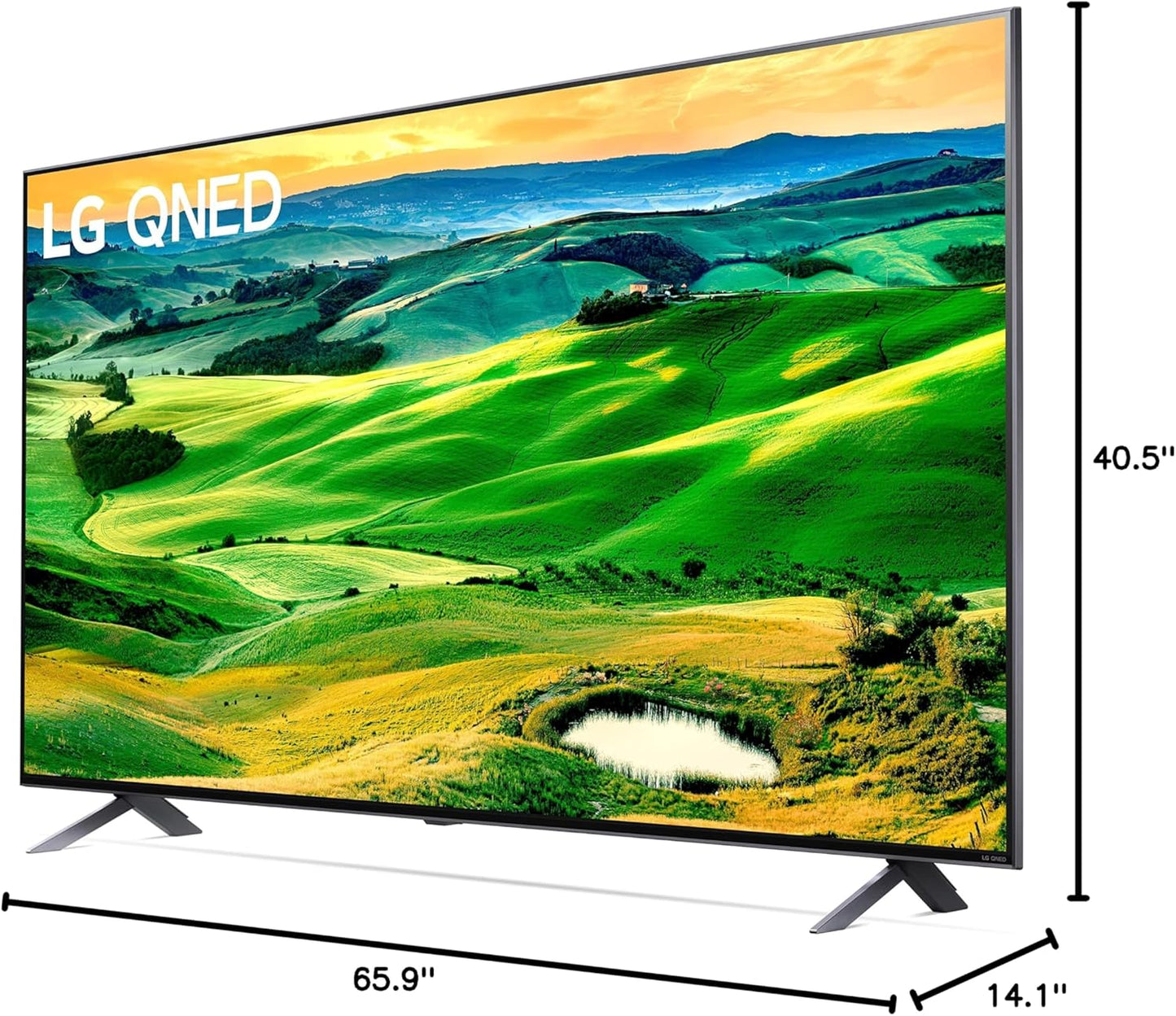 LG BNDL_75QNED80UQA-VLF525B1 75" 4K Smart TV Bundle