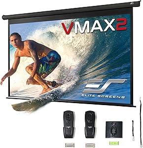 Elite Screens VMAX110UWH2 110-Inch Electric Projector Screen — main product image