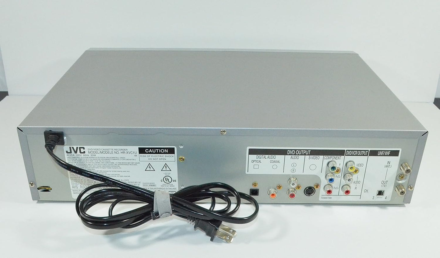 JVC HR-XVC1U DVD-VCR Combo Player Recorder
