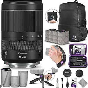 Canon RF 24-240mm Travel Zoom Lens Bundle