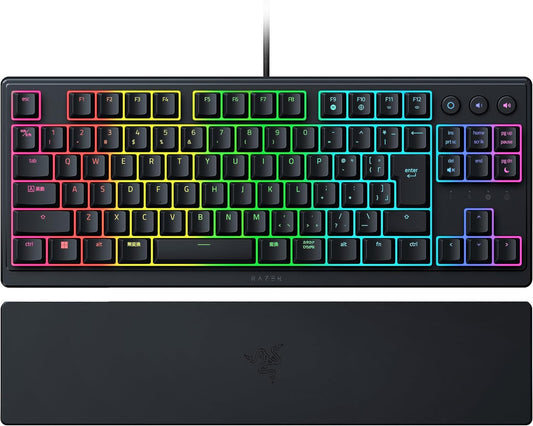 Razer RZ03-04881200 Ornata V3 Tenkeyless JP Mecha-Membrane RGB Keyboard