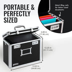 Vaultz VZ01187 Locking File Organizer Box Letter Size