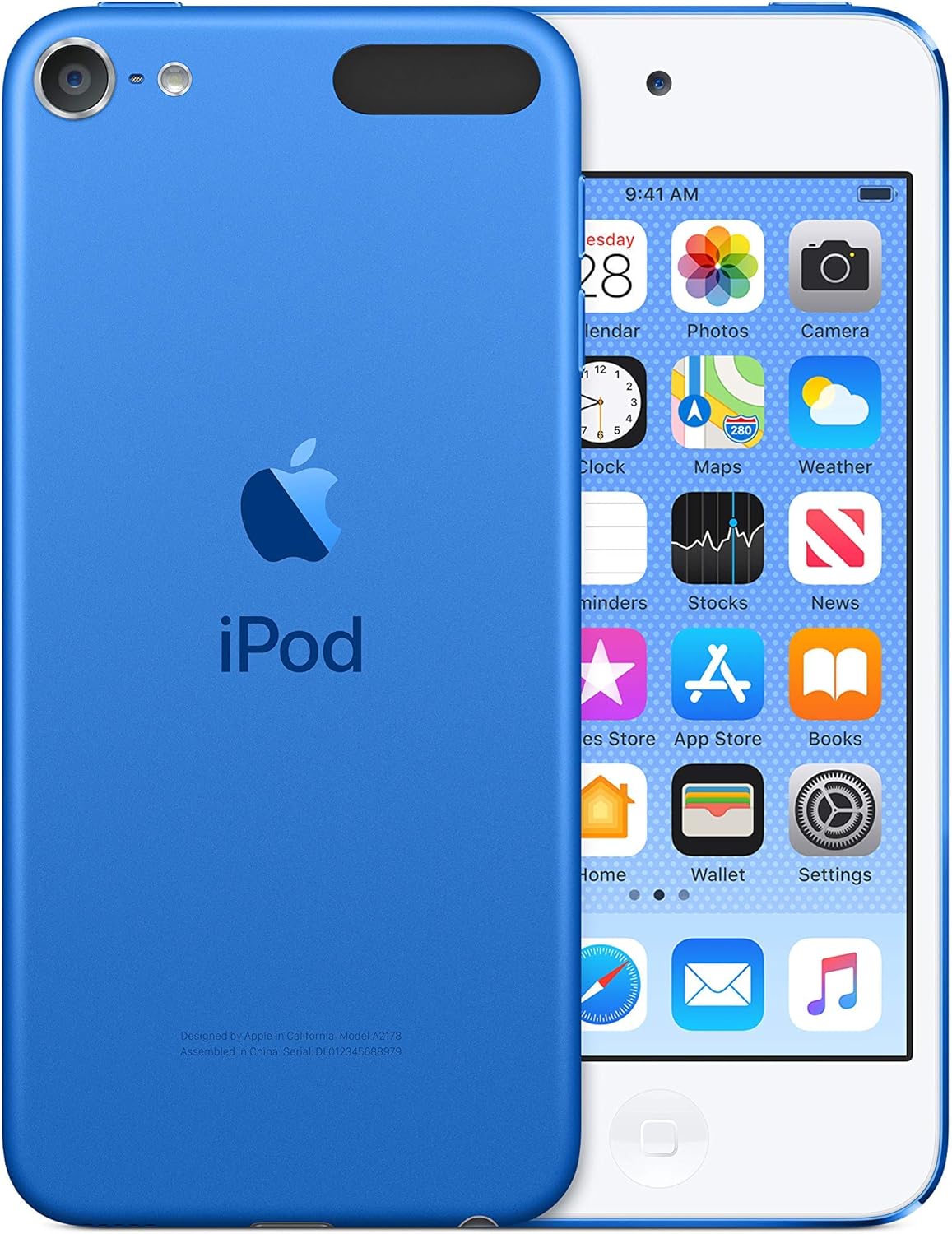 Apple iPod touch 128GB (7th Gen) - Blue (Renewed)