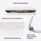 Apple IPad Magic Keyboard USB-C 11-inch White Renewed