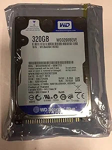 Western Digital WD3200BEVE-00A0HT0 320GB IDE Hard Drive