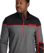 Spyder 229330 Men's Capitol Zip T-neck Performance