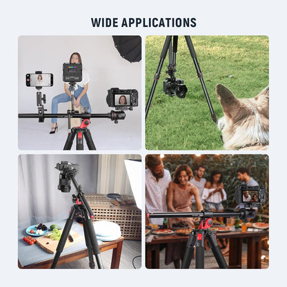 Neewer N284L+G0 79" Camera Tripod Monopod