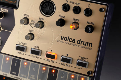 Korg VOLCADRUM Drum Machine Digital Percussion Synth Blue