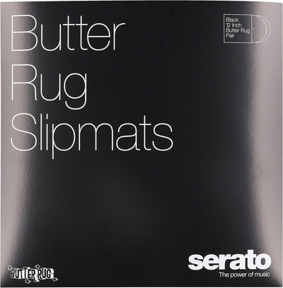Serato OSA-SM-BLK-BR DJ Slipmat Butter Rugs