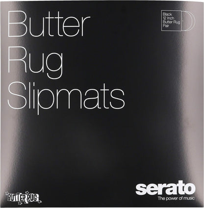 Serato OSA-SM-BLK-BR DJ Slipmat Butter Rugs