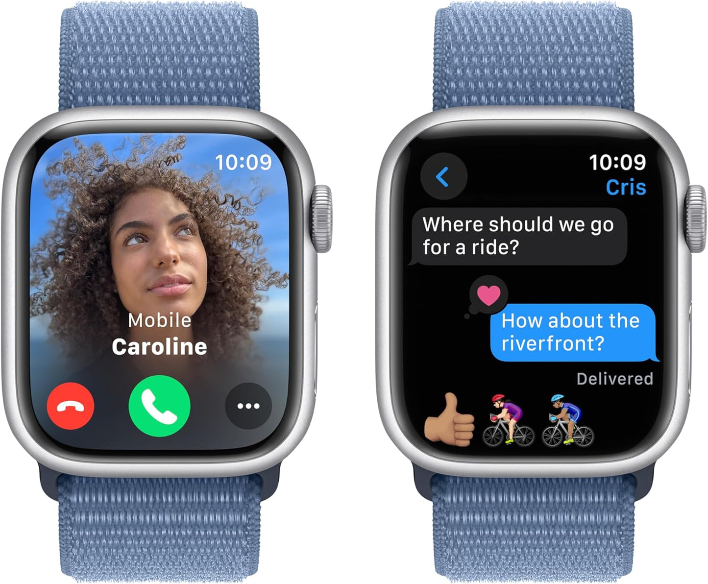 Apple MR923LL/A Watch Series 9 [GPS 41mm] Aluminum Case - Winter Blue
